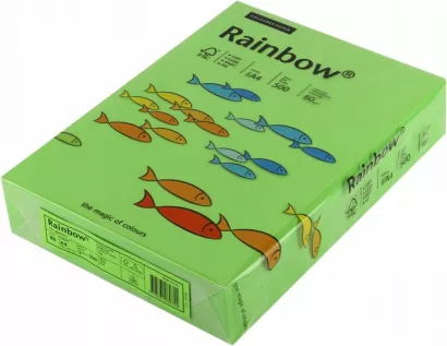 Papier Ksero Zielony A4 80g 500 Arkuszy Rainbow