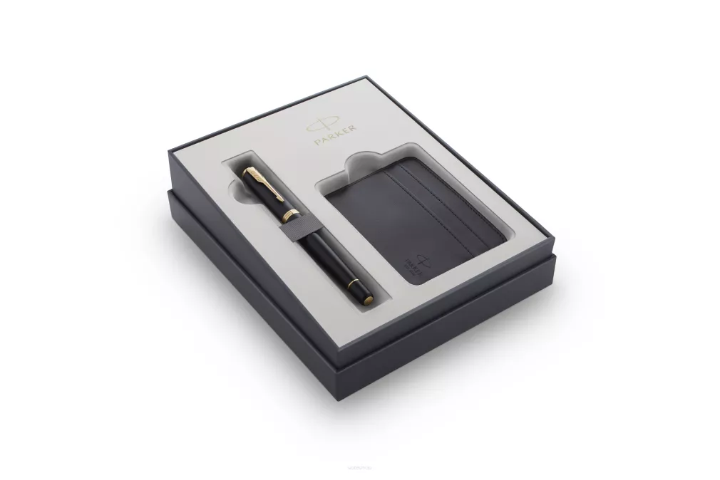 Parker Urban Black GT Zestaw Prezentowy Pióro Etui M