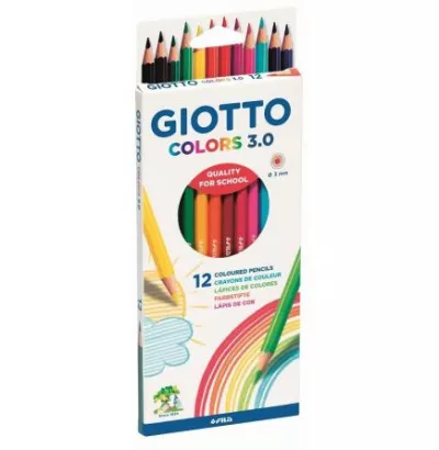 Kredki Ołówkowe Giotto Colors 3.0 12 kolorów