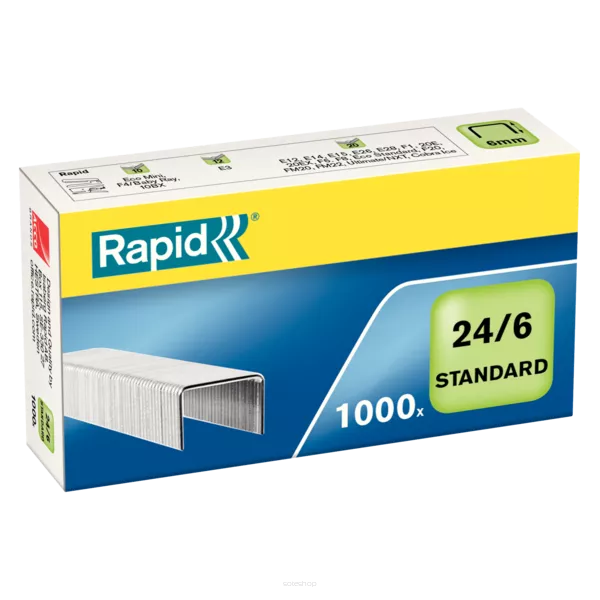 Zszywki 24/6 Rapid Standard