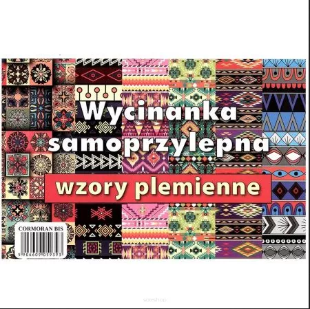 Wycinanka Samoprzylepna Wzory Plemienne A4 Cormoran