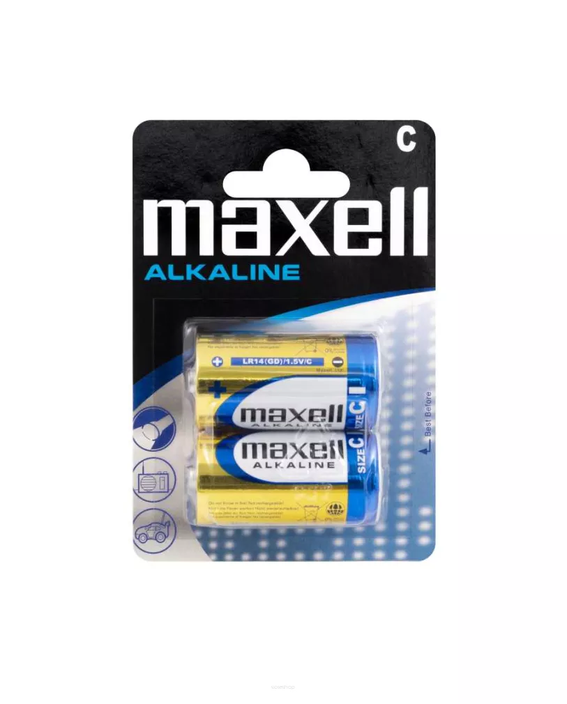 Bateria Alkaliczna C LR14 Maxell  BiuroweKleks.pl