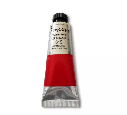 Farba Olejna Vincent 319 Carmine Red 50ml.