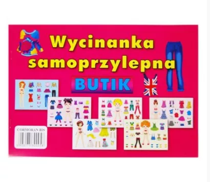 Wycinanka Samoprzylepna Butik A4 Cormoran