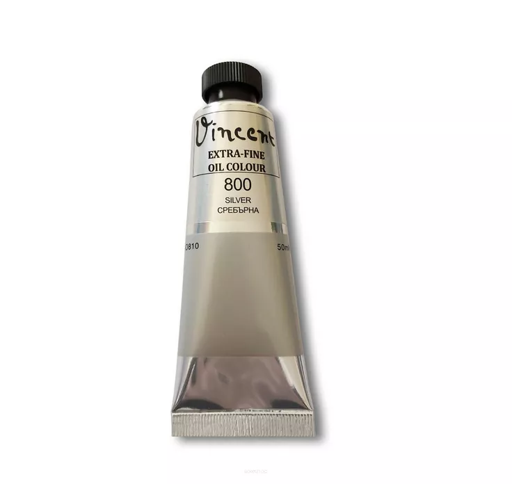 Farba Olejna Vincent 800 Silver 50ml.