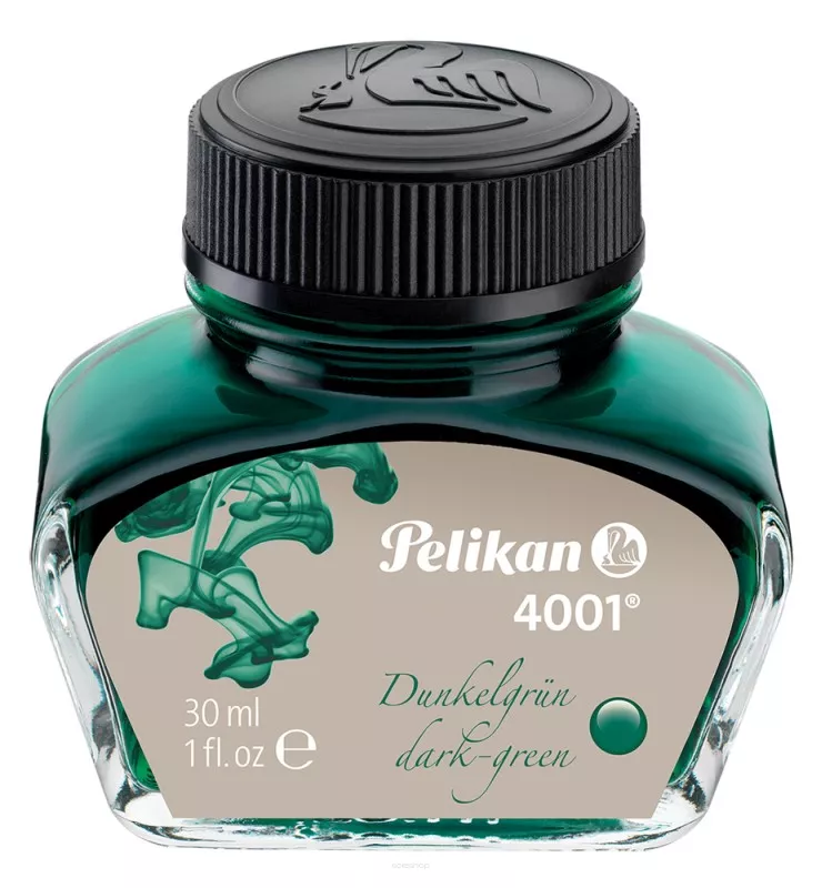 Atrament Pelikan 4001 Ciemnozielony 30 ml