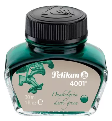 Atrament Pelikan 4001 Ciemnozielony 30 ml