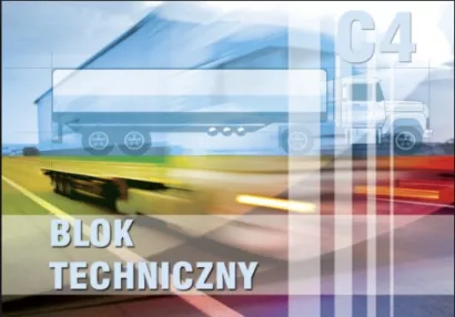 Blok Techniczny C4 Biały Kreska