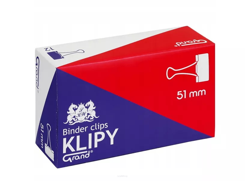 Klip biurowy 51mm Grand