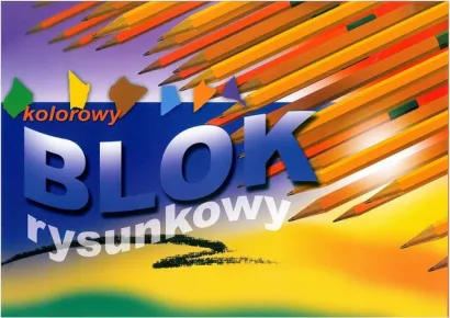 Blok rysunkowy A3 Kolorowy