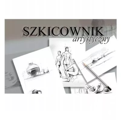 Szkicownik Artystyczny A6 120g/m2 Biały Kreska