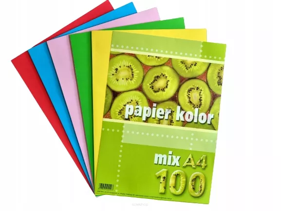 Papier Ksero A4 Mix Kolorów Kreska  SmartKleks.pl