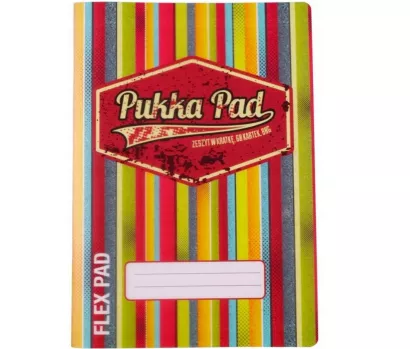 Zeszyt A5 Pukka Pad Flex Pad Kratka 60k Żółty