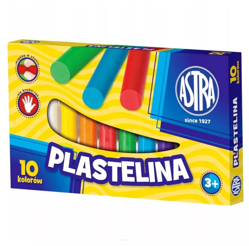 Plastelina Astra 10 kolorów