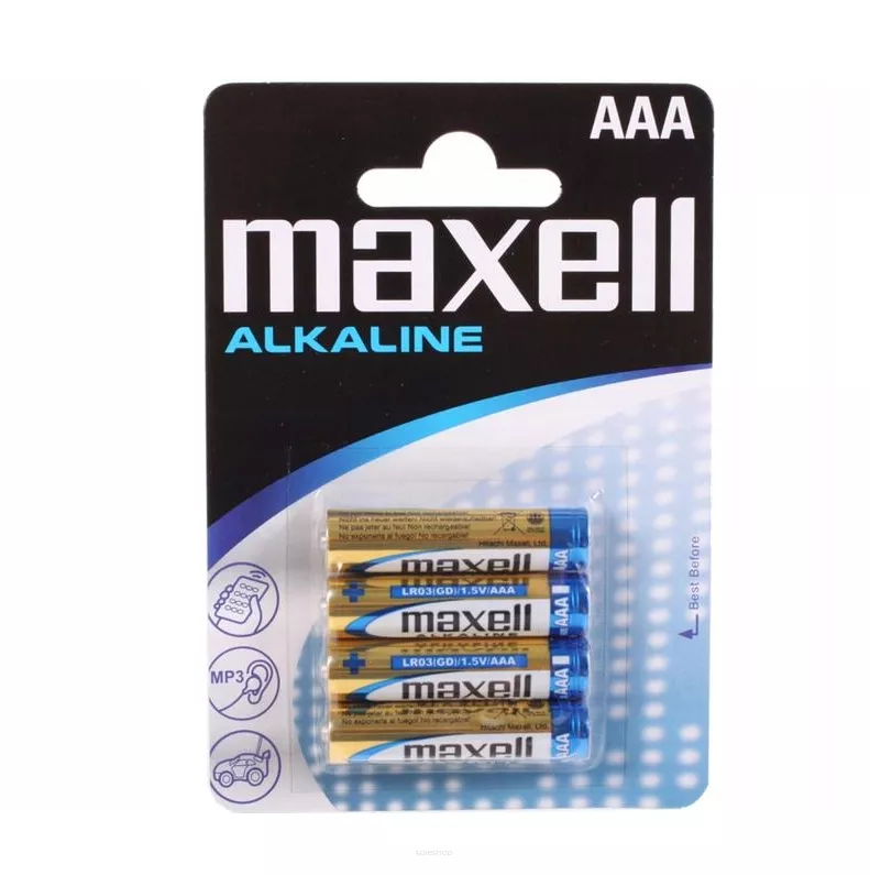 Bateria alkaliczna LR03 AAA Maxell