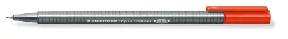 Cienkopis triplus Staedtler S 334, czerwony