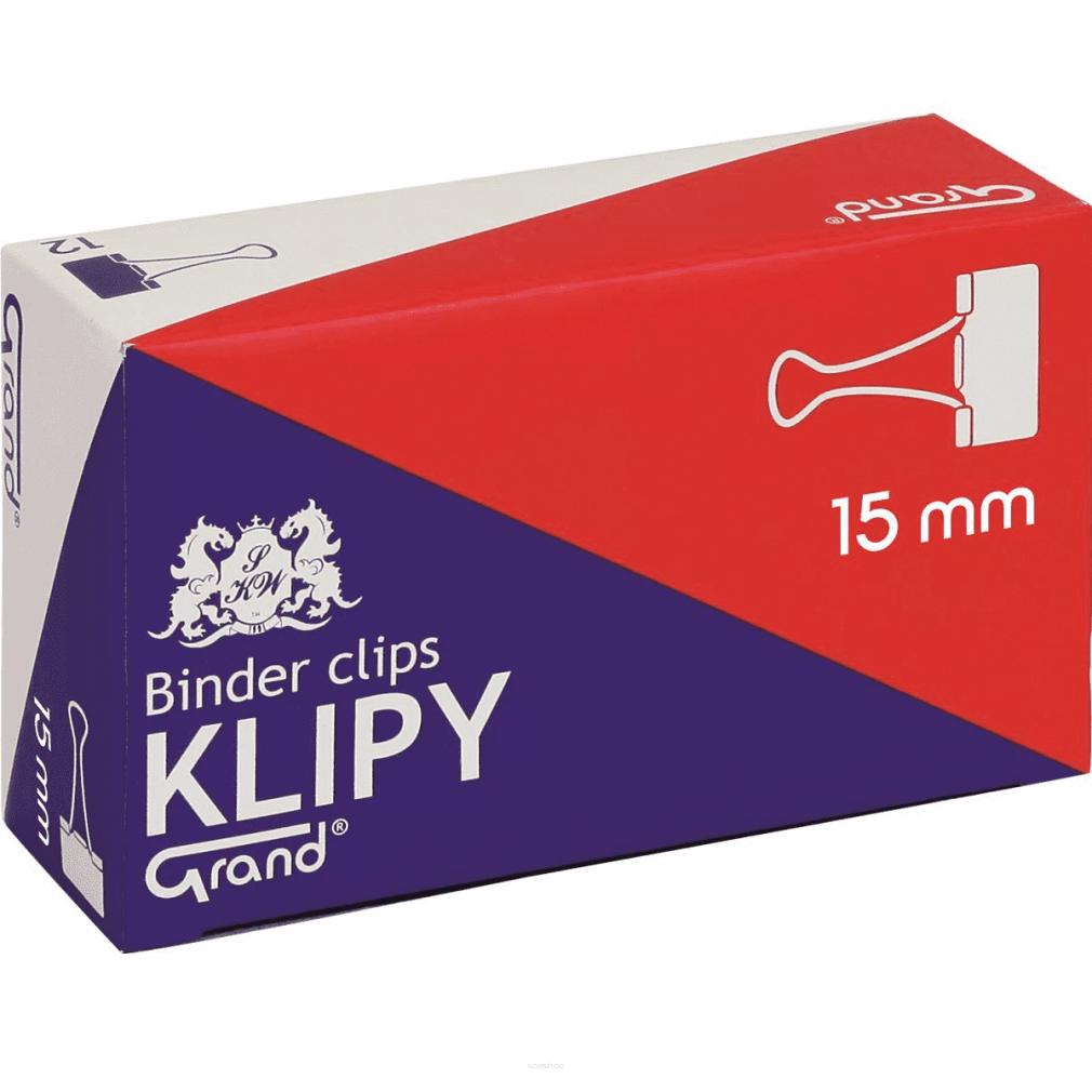 Klip biurowy 15mm Grand