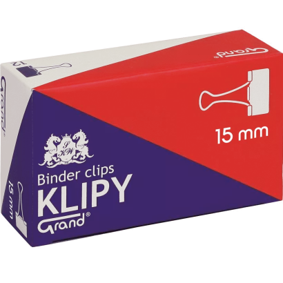 Klip biurowy 15mm Grand