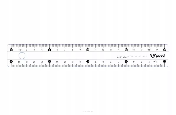 Linijka Plastikowa 20cm Maped