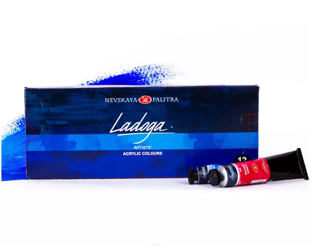 Farby Akrylowe Ładoga 10x46ml Nevskaya Palitra