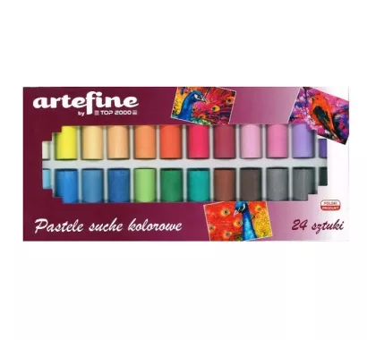 Pastele Suche Kolorowe ArteFine Top 2000 24szt.