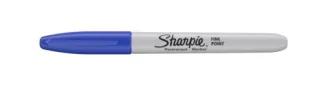 Marker Permanentny Sharpie Fine Pisak Szybkoschnący Blue  BiuroweKleks.pl