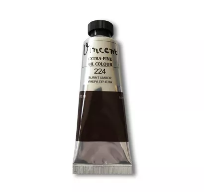 Farba Olejna Vincent 224 Burnt Umber 50ml.