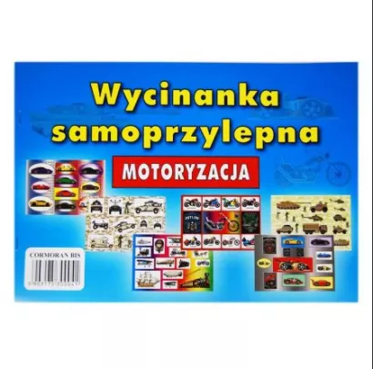 Wycinanka Samoprzylepna Motoryzacja A4 Cormoran