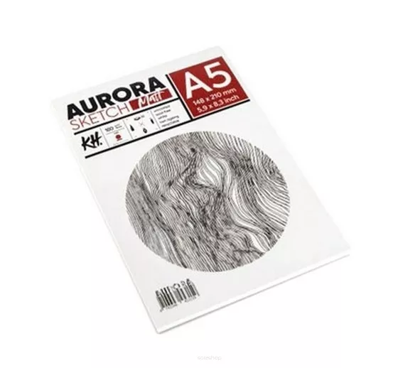 Szkicownik Aurora Matt A5 160g/m2