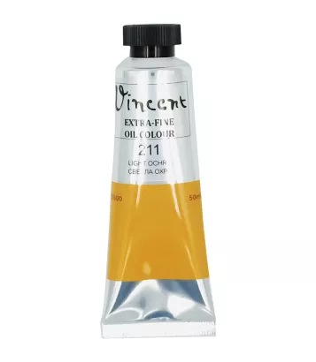 Farba Olejna Vincent 211 Light Ochre 50ml.