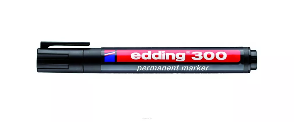 Marker Permanentny Edding 300 1,5-3mm Czarny