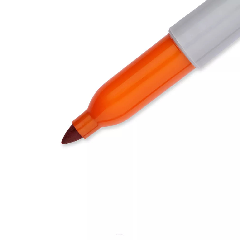 Marker Permanentny Sharpie Fine Pisak Szybkoschnący Orange  BiuroweKleks.pl