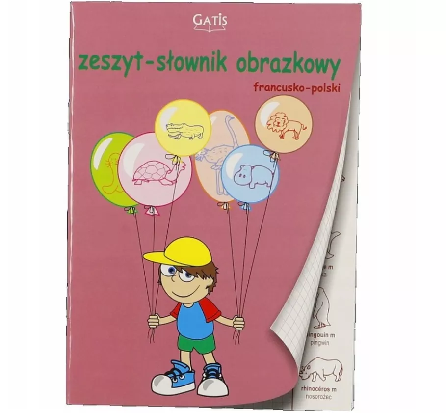 Zeszyt Słownik Obrazkowy Język Francuski A5/32k Gatis