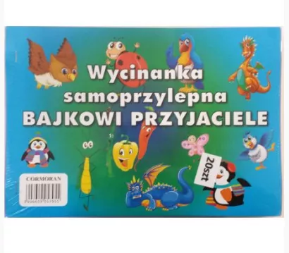 Wycinanka Samoprzylepna Bajkowi Przyjaciele A4 Cormoran