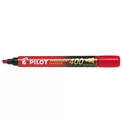 Marker permanentny ścięty Pilot SCA-400-B Czerwony