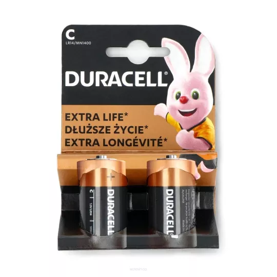 Bateria Alkaliczna C LR14 Duracell  BiuroweKleks.pl