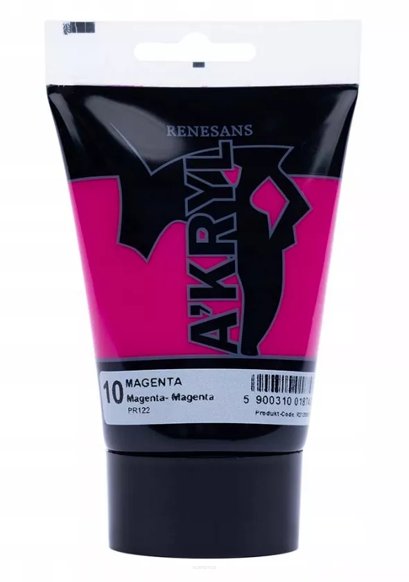 Farba Akrylowa Renesans 100ml 10 Magenta