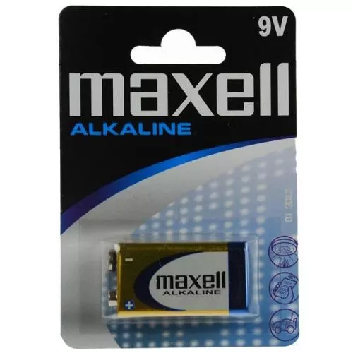 Bateria Alkaliczna 9V 6LR61 Maxell  BiuroweKleks.pl