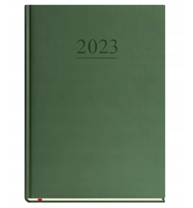 Terminarz 2023 B5 Zielony TOP-2000 Klasyczny