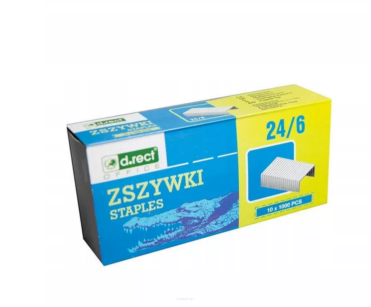 Zszywki 24/6 D.Rect