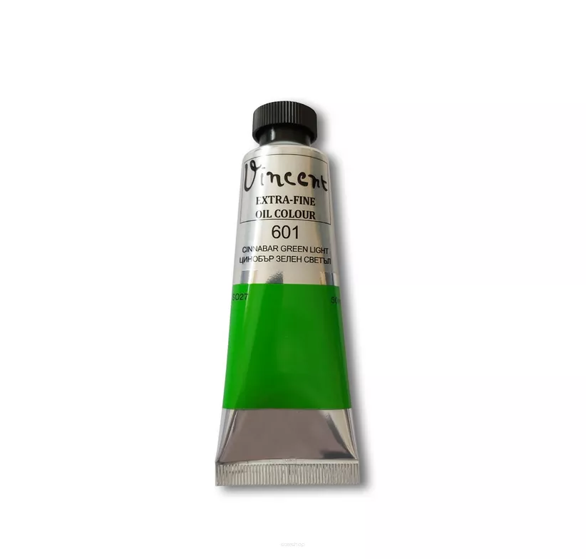 Farba Olejna Vincent 601 Cinnabar Green Light 50ml.