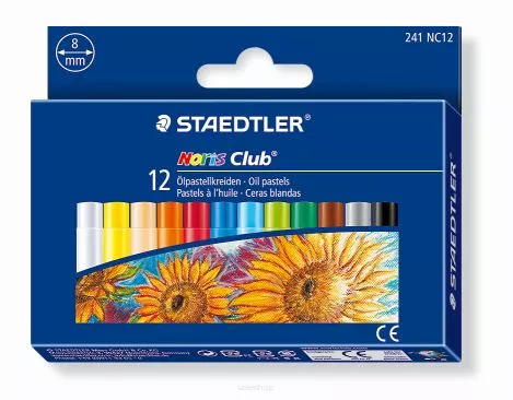 Pastele olejne Staedtler S 241, zestaw 12 kol.