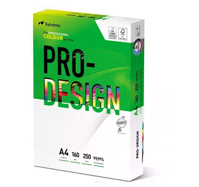 Papier Ksero A4 160g Pro-Design 250k